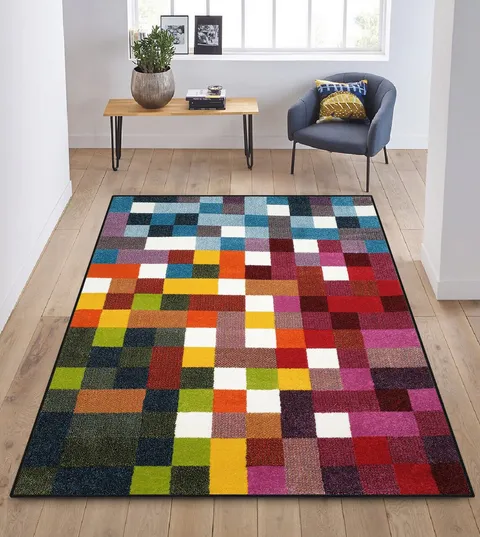 Covor, Geo 6869, 120x170 cm, Multicolor