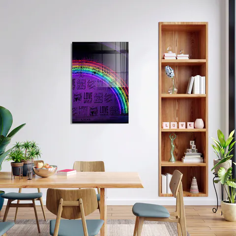 Tablou decorativ, 1467, 30 x 45 cm, Multicolor