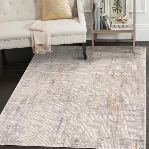 Covor, Motto 4481, 120x180 cm, Gri / Bej / Maro