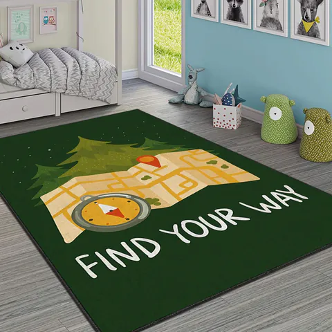 Covor pentru copii, Hmı Kdc-81, 180x280 cm, Multicolor