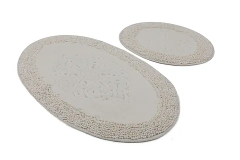 Set covorase de baie, L'essentiel Maison, Piante Oval, Multicolor