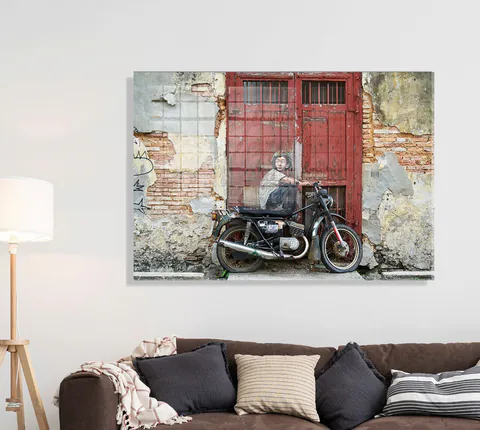 Tablou decorativ, 1914, 30 x 45 cm, Multicolor