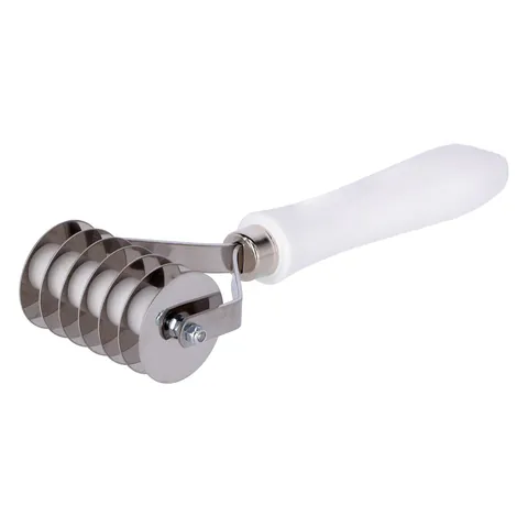 Feliator pentru paste HACCP, cu 7 lame drepte, inox, 9,5 mm - Zokura