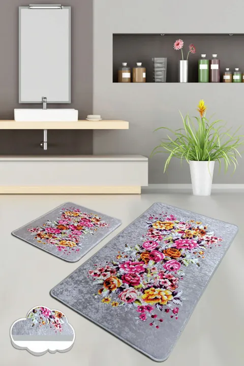 Set covorase de baie, L'essentiel Maison, Soıl, Multicolor