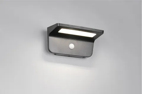 Aplica de perete pentru exterior Atico, RL, 20x13x10 cm, 8W, 1x SMD, plastic, negru mat