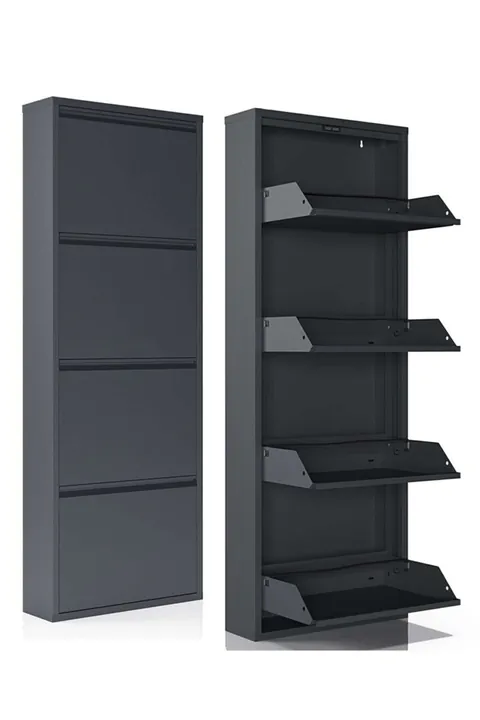 Pantofar, Hanah Home, Marino 4, 50x137x15 cm, 100% SHEET METAL, Antracit