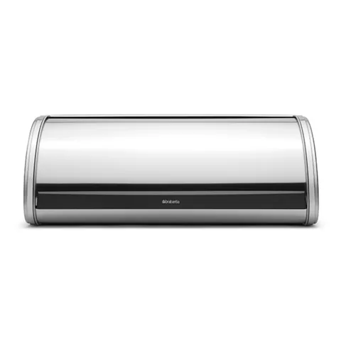 Cutie pentru paine, Brabantia, Roll Top Matt, 44.5x26.2x17.3 cm, otel, argintiu mat