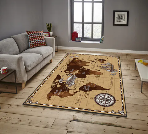 Covor, Asr Crpt-46, 120x180 cm, Multicolor