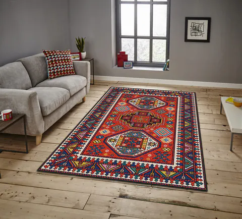 Covor, Asr Crpt-113, 140x220 cm, Multicolor