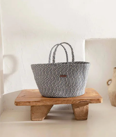 Cos depozitare, 9057124, Bleumarin / Gri