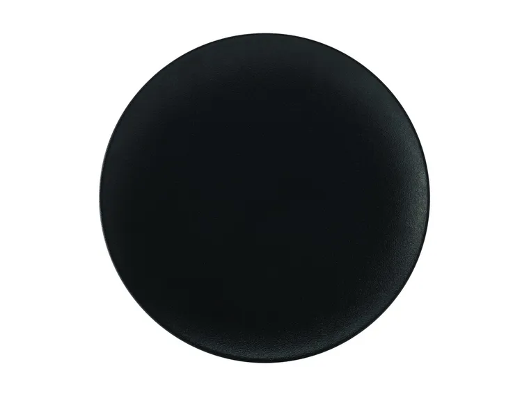 Platou servire rotund, Maxwell&Williams, Caviar, 40 cm Ø, portelan, negru