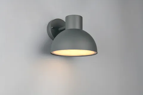 Aplica de perete pentru exterior Elbe, TRIO, 20x18.5 cm, 10W, 1x E27, aluminiu, antracit