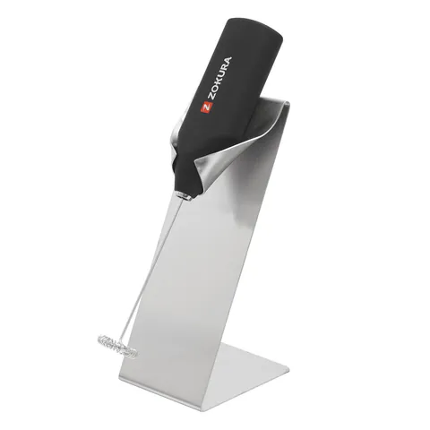 Aparat spumare lapte, cu suport din inox - Zokura