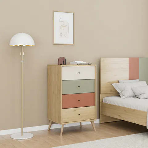 Dulap, Hanah Home, Tsf-940-Fx-1, 60x100x44 cm, Multicolor