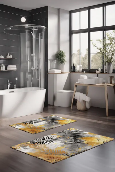 Set covorase de baie, L'essentiel Maison, CT-5423, Multicolor