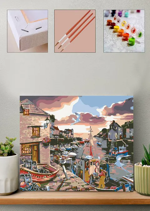 Pictura pe numere, Wallxpert, Artsylrbaskı35, Multicolor