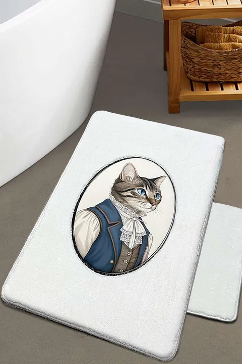 Set covorase de baie, L'essentiel Maison, Modcat, Ecru