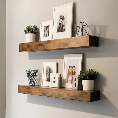 Raft de perete, Hanah Home, Raf273, Lemn