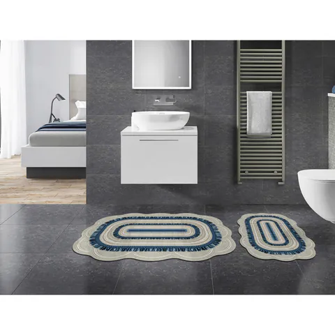 Set covorase de baie, L'essentiel Maison, 21016415Km, Albastru