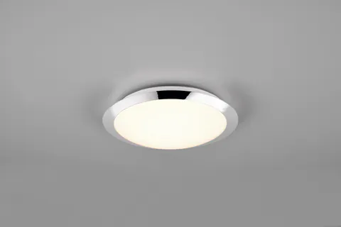 Plafoniera Umberto, TRIO, 29x8 cm, 12W, 1x SMD, plastic, argintiu