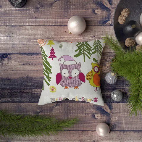 Husa de perna, NYXMAS097, 43x43 cm, Multicolor