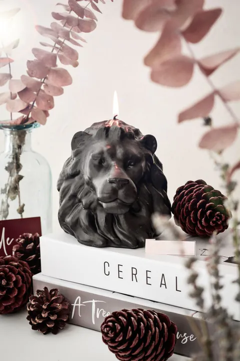 Lumanare, Ers1250, 16x15 cm, Negru