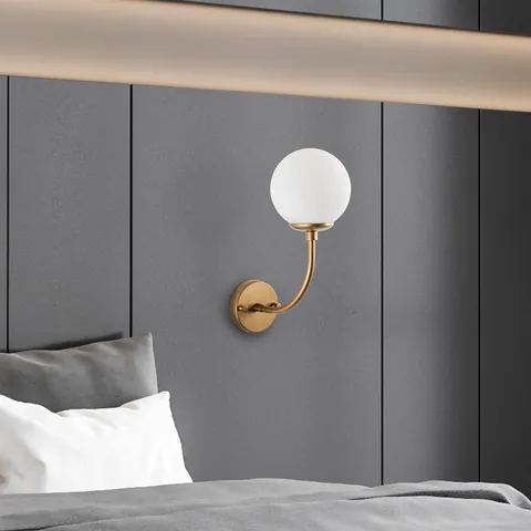 Aplica de perete, Opviq, 521SHN3712, Auriu