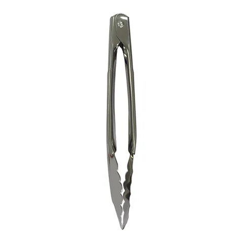 Mini-cleste inox pentru gratar, Zokura, 18 cm