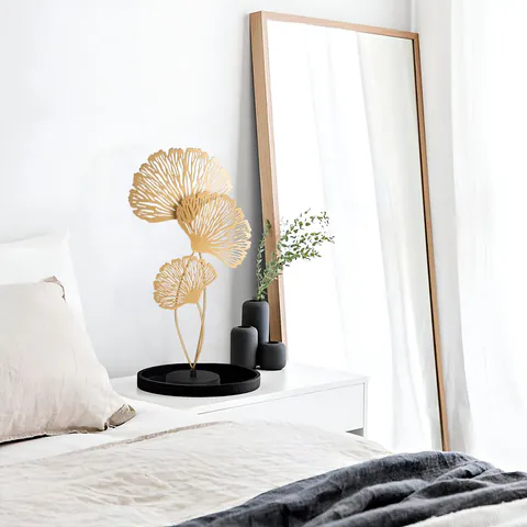 Decoratiune, Dm-001, 59x30x13 cm, Aur/Negru