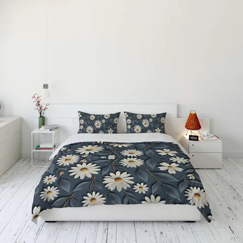 Lenjerie de pat pentru o persoana (FR), 2 piese, L'essentiel Maison, FLW_DVT25-25, Multicolor