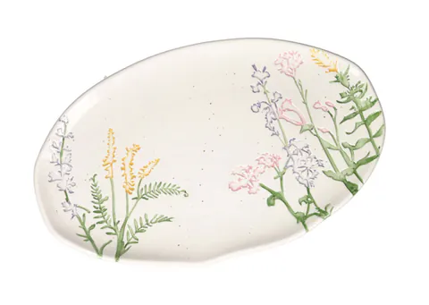 Platou pentru servire, Risveglio, Brandani, 39x32 cm, ceramica