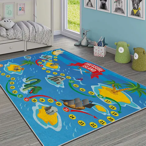 Covor pentru copii, Hmı Kdc-86, 180x280 cm, Multicolor