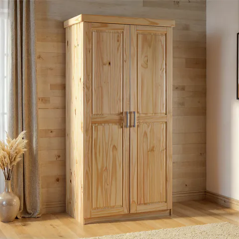 Dulap Leon, Inter Link, 95x55x190 cm, lemn, natur