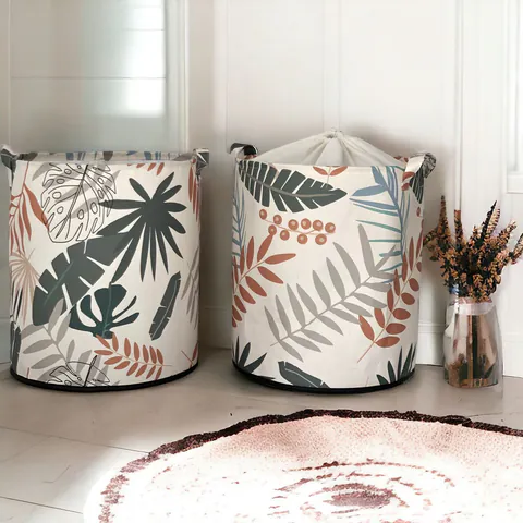 Set de coșuri din pâslă, YLC470, Multicolor