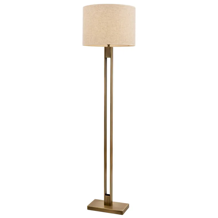 Lampadar, Opviq, 301AUR1705, Metal, Crem / Vintage