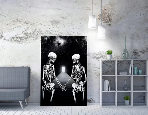 Tablou decorativ, WY235 (70 x 100), Canvas imprimat, Multicolor