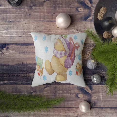 Husa de perna, NYXMAS091, 43x43 cm, Multicolor