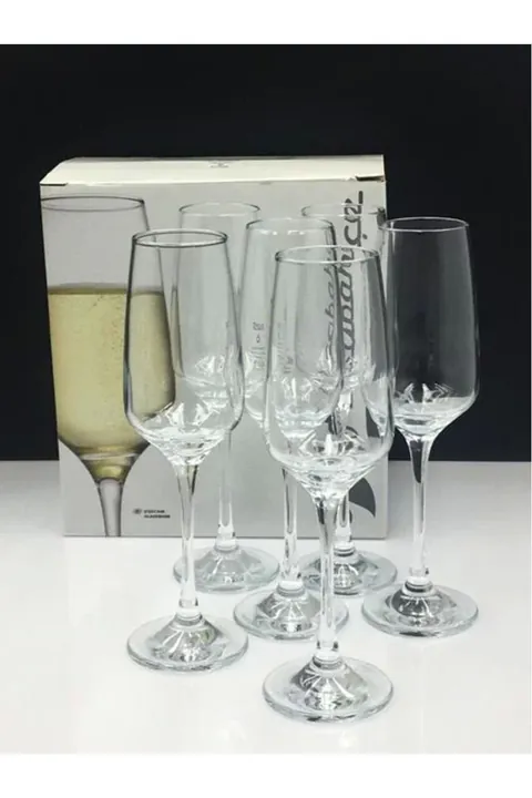 Set de pahare de vin, Hermia, 409PBH1136, Transparent