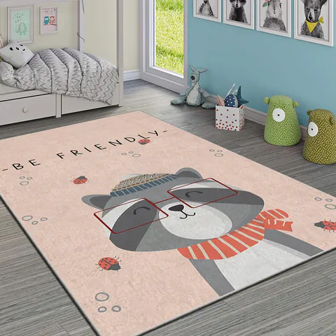 Covor pentru copii, Hmı Kdc-114, 160x230 cm, Multicolor