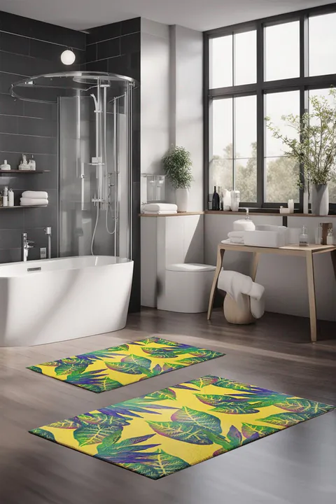 Set covorase de baie, L'essentiel Maison, CT-5316, Multicolor