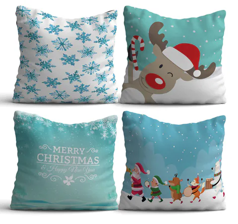 Set perne decorativet, NYXMAS11, Multicolor