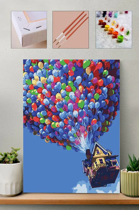 Pictura pe numere, Wallxpert, Artsylrbaskıb43, Multicolor