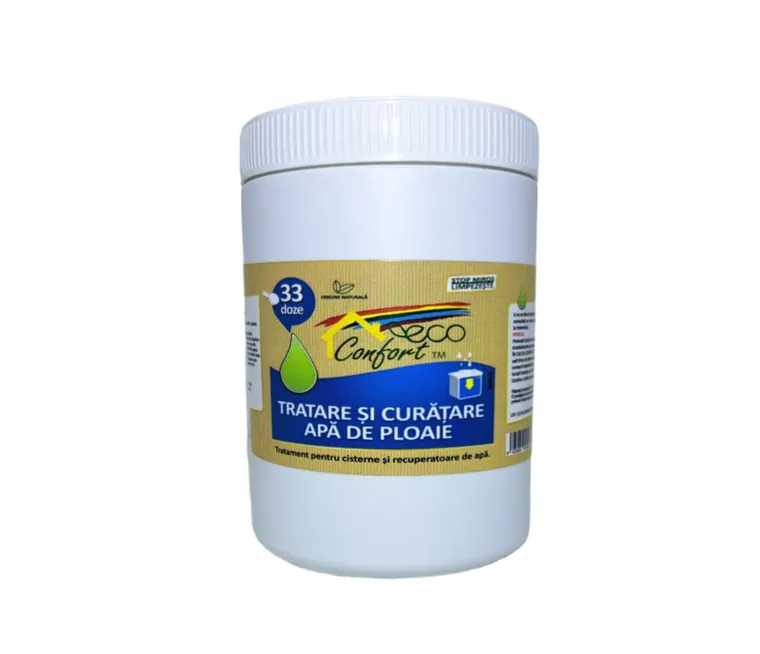 Solutie biologica pentru tratare si curatare apa de ploaie, 1 kg, Eco Confort