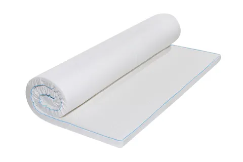 Topper Green Future, Argentum Therapy Memory Arctic Gel 7 zone de confort, 120x190 cm, H 5 cm