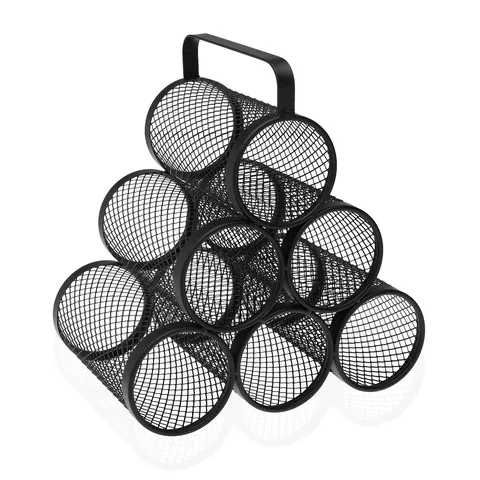 Suport pentru 6 sticle Murphy, Versa, 28x18.5x30 cm, otel