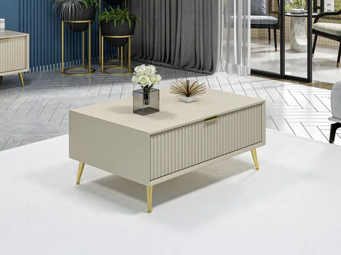 Masuta de cafea, Hanah Home, Luxe, 90x40x60 cm, Gresie