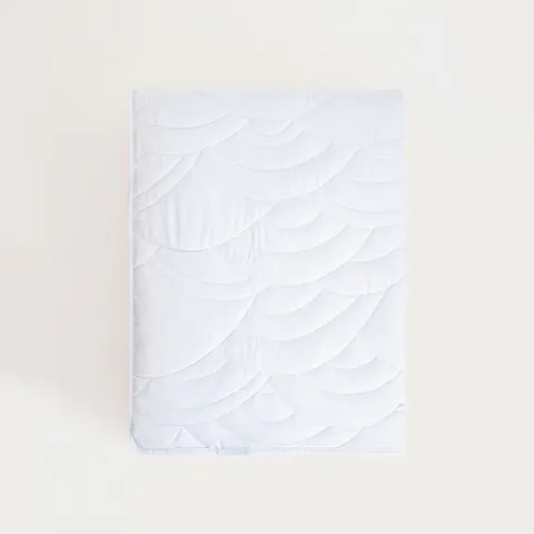 Cuvertura de pat Marey, Homla, 200x220 cm, poliester, albastru