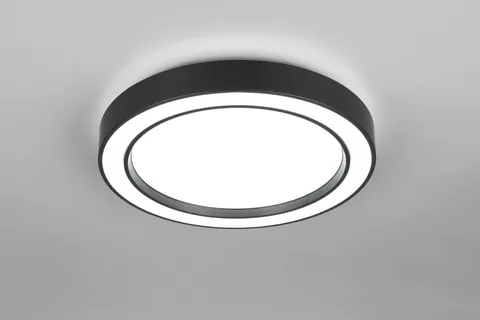 Plafoniera Arco, RL, 40x7.5 cm, 22W, 1x SMD, plastic, negru mat