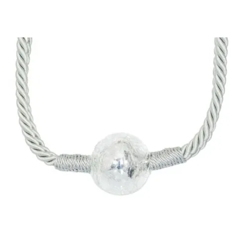 Legatoare 80cm cu sfera,argint