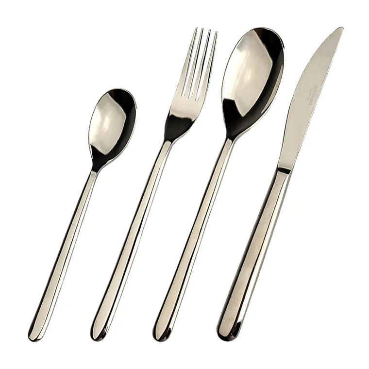 Set tacamuri inox 24 piese ABBY